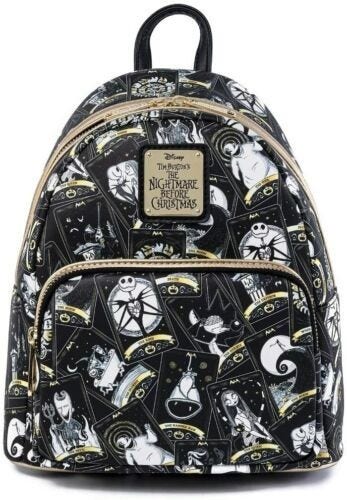 Loungefly Nightmare Before Christmas Tarot Mini Backpack Slow Burn Grail NWT Loungefly Nightmare Before Christmas Tarot Mini Backpack  main image 3