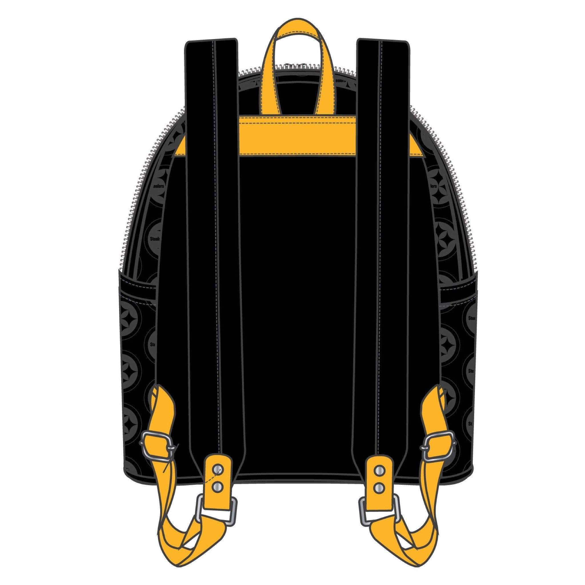 NFL Pittsburgh Steelers Logo AOP Mini Backpack | Cordy's NFL Pittsburgh Steelers Logo AOP Mini Backpack | Cordy's