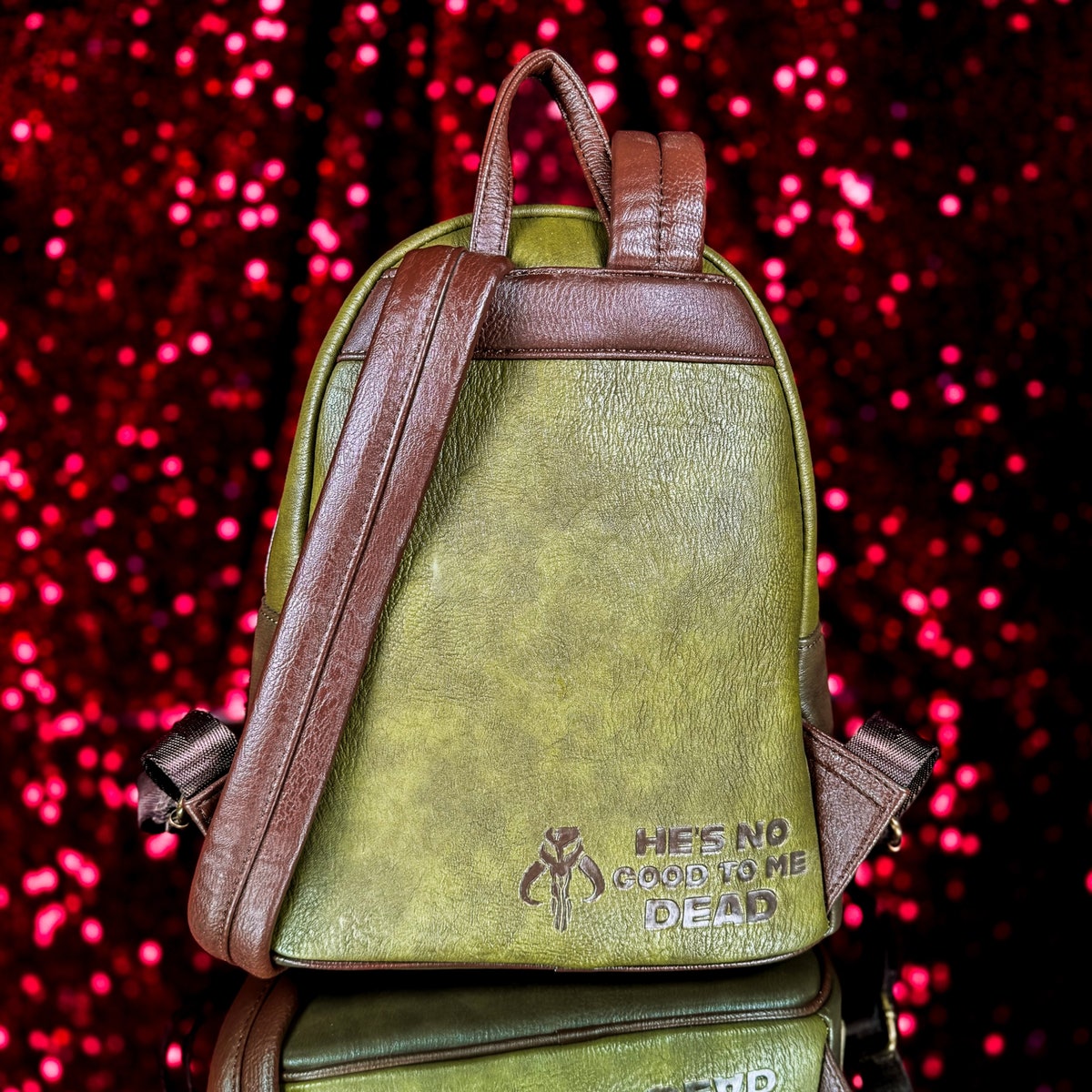 Loungefly Excellent 8 & Boba Mini Backpack NWT Loungefly Star Wars Boba Fett Mini Backpack | Mercari main image 4