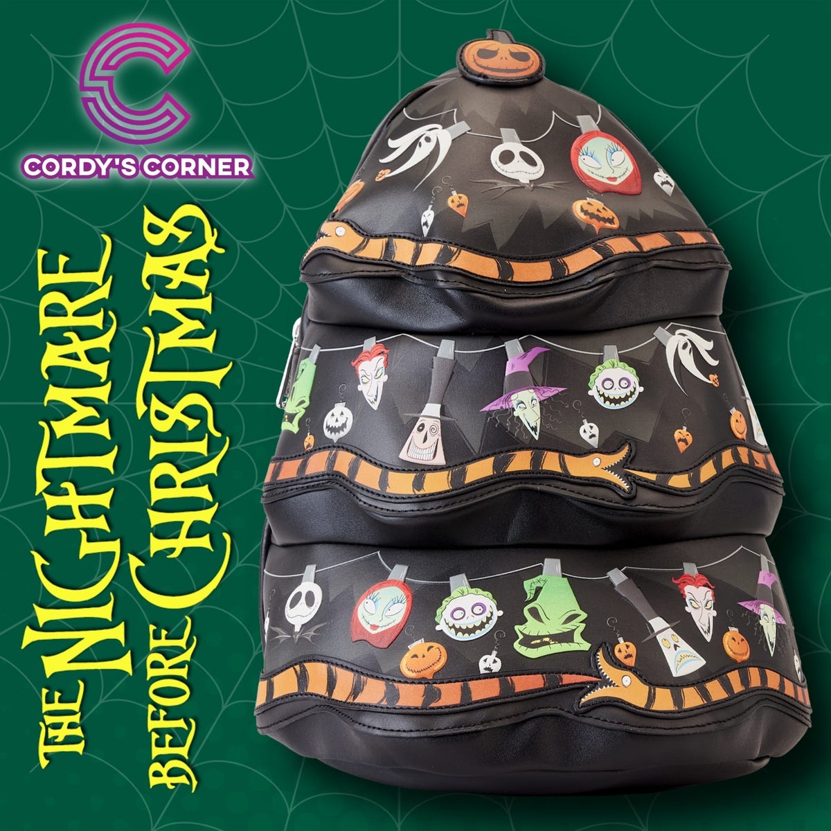 NIGHTMARE BEFORE CHRISTMAS FIGURAL TREE MINI BACKPACK Loungefly | Cordy's  Corner - Loungefly, Anime & Pop Culture