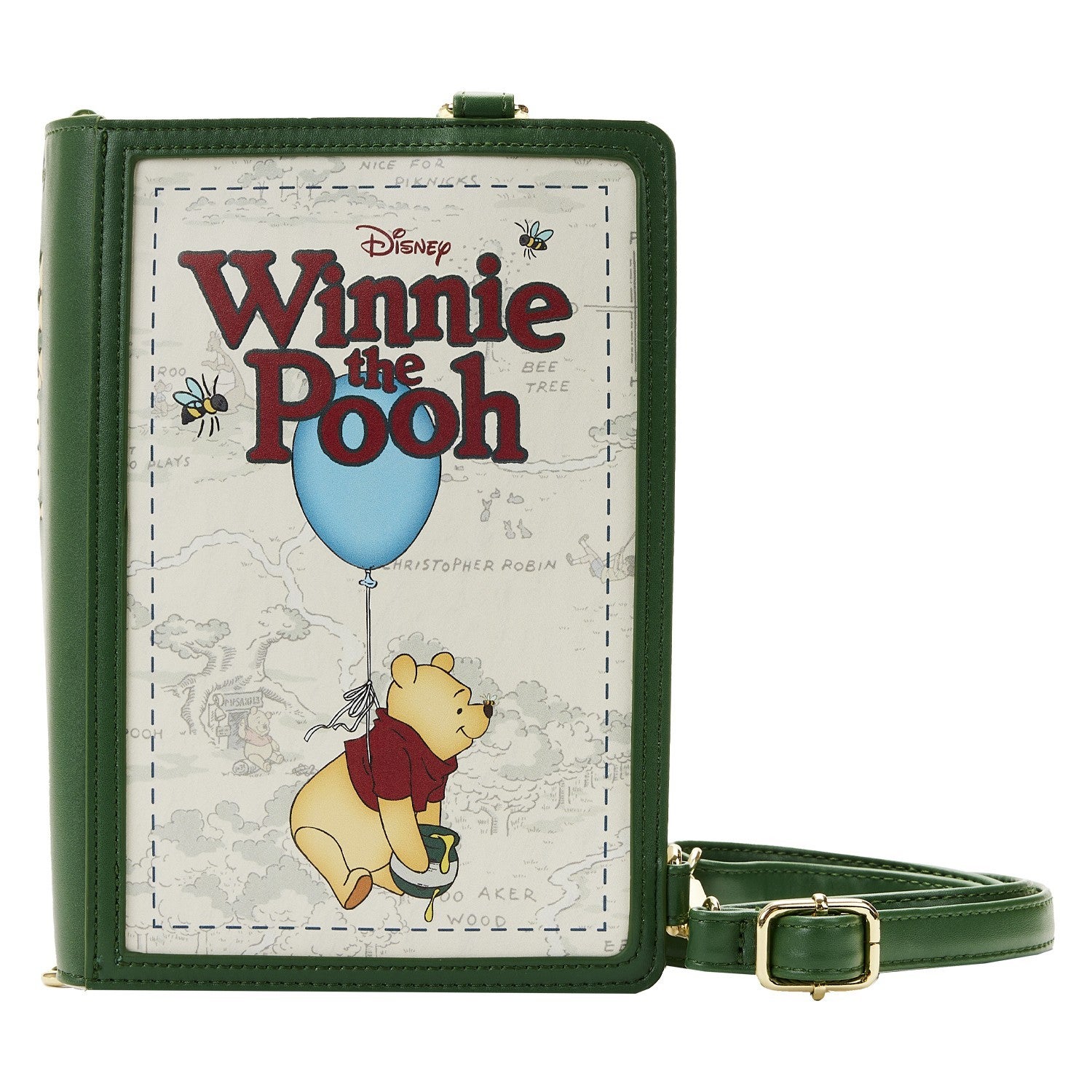 Winnie the Pooh Classic Book Convertible Crossbody Bag