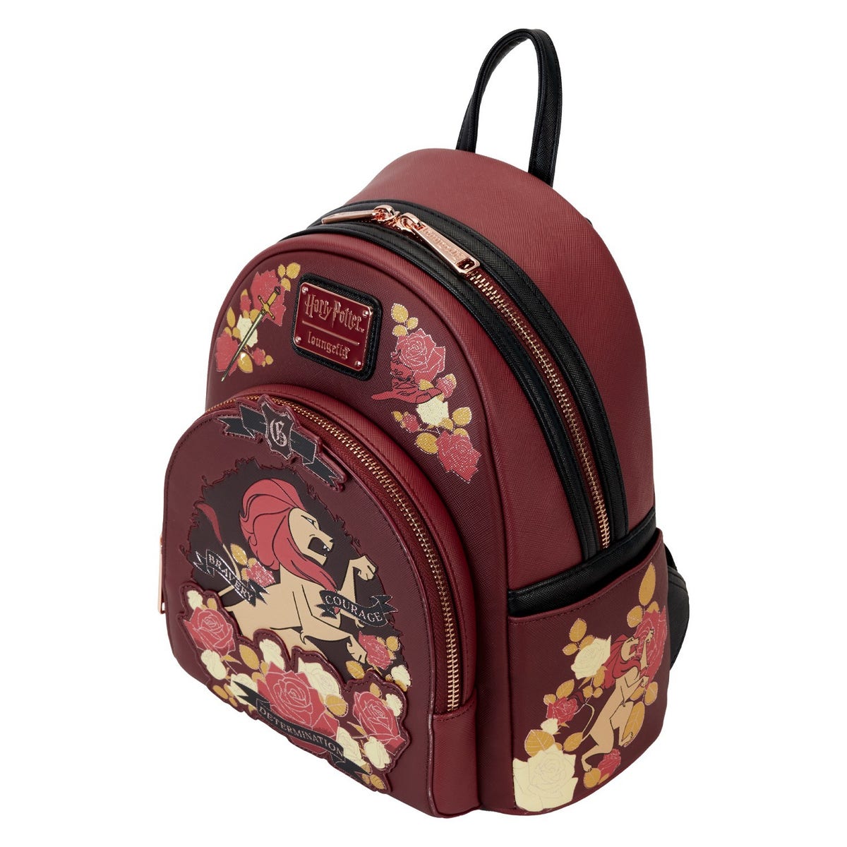 Harry Potter Burgundy Patterned Mini Backpack Better be….. Gryffindor! ? Fellow Gryffindors, this  main image 2