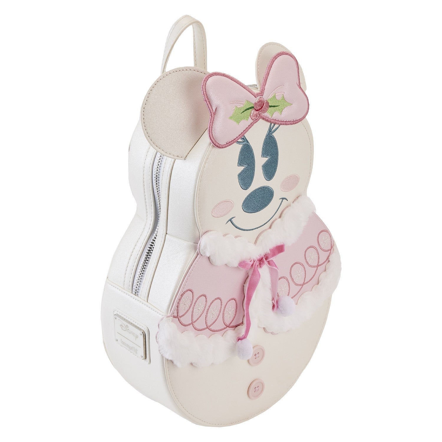 Loungefly Disney Minnie Figural Snowman Mini Backpack - Thumbnail 3