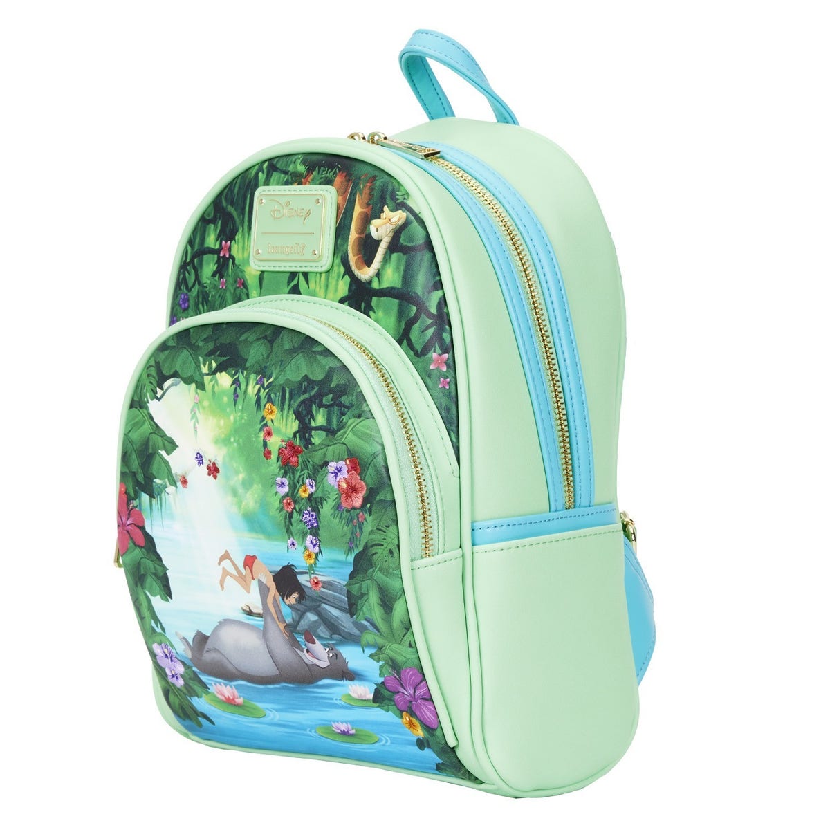 Loungefly Disney Character Backpack - Green and Blue LOUNGEFLY SET of 2: Disney Mickey Mouse Pirate Mini Backpack  main image 2