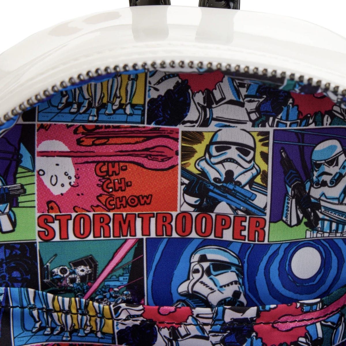 Star Wars Stormtrooper Lenticular Mini Backpack Loungefly  display picture 1