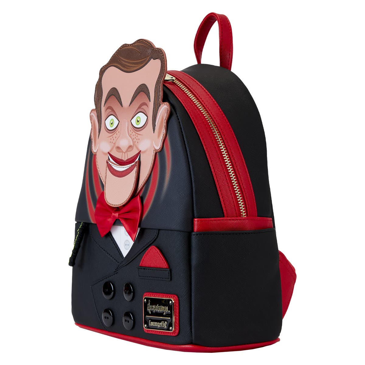 【Lounge Fly】bumps Slappy Cosplay Mini Backpack GOOSEBUMPS SLAPPY COSPLAY MINI BACKPACK Loungefly | Cordy's