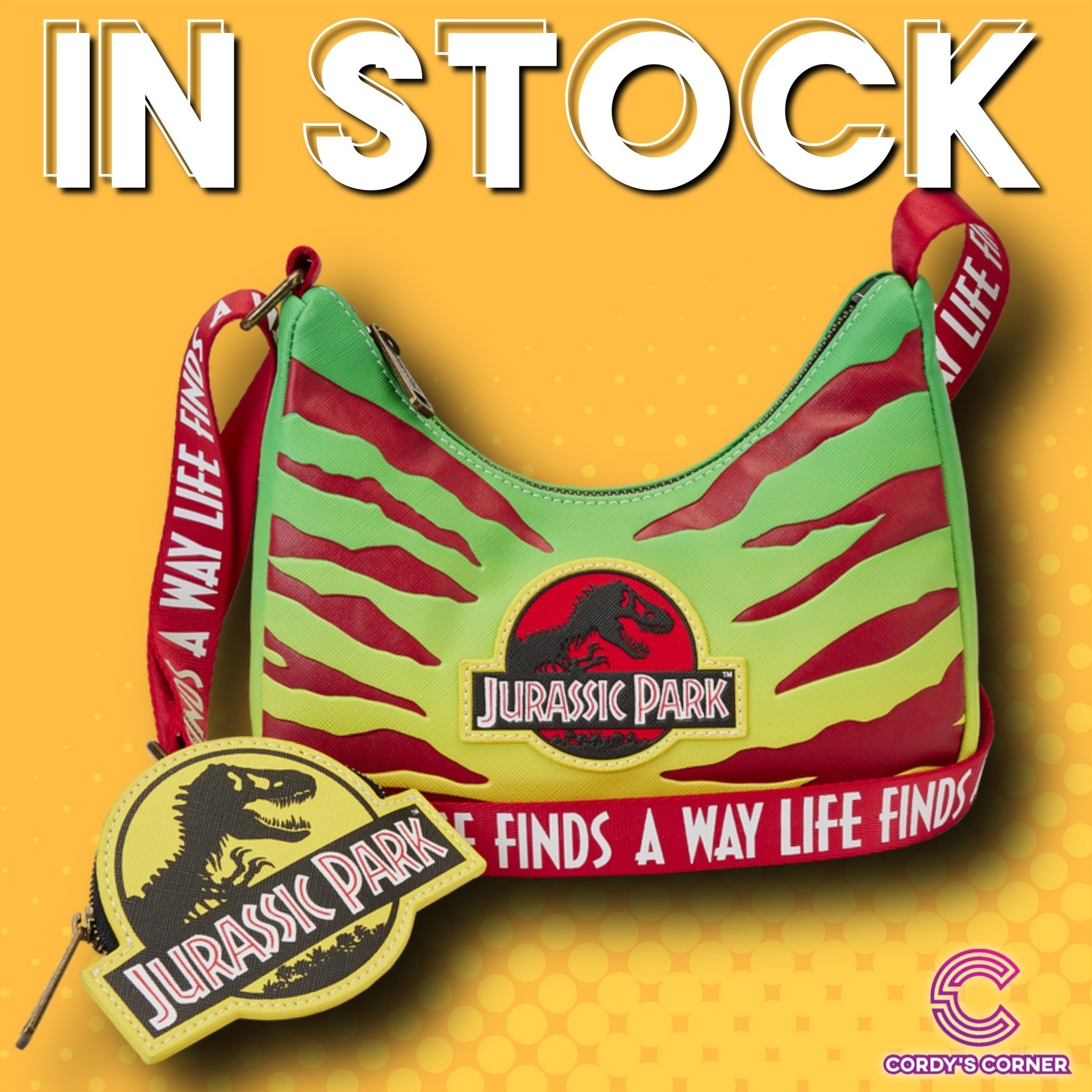 In stock - JURASSIC PARK 30TH ANNIVERSARY LIFE FINDS A WAY CROSS