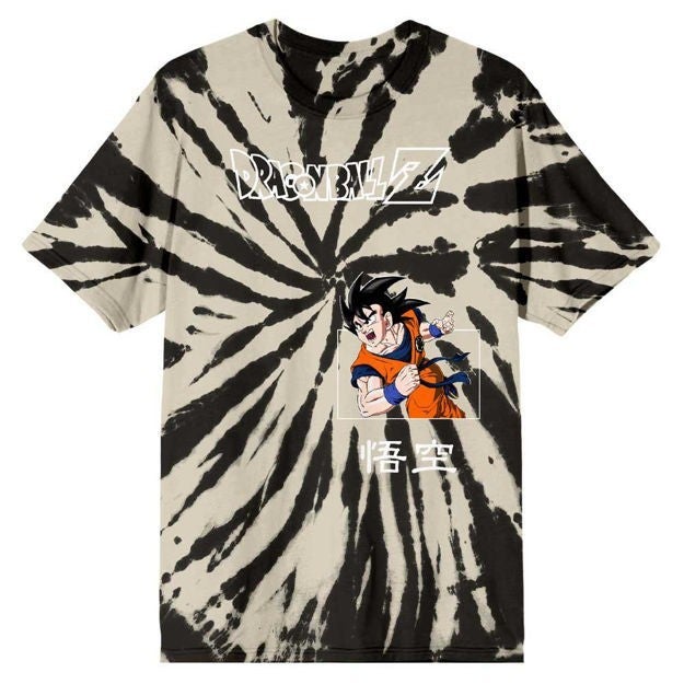 tie dye anime shirt