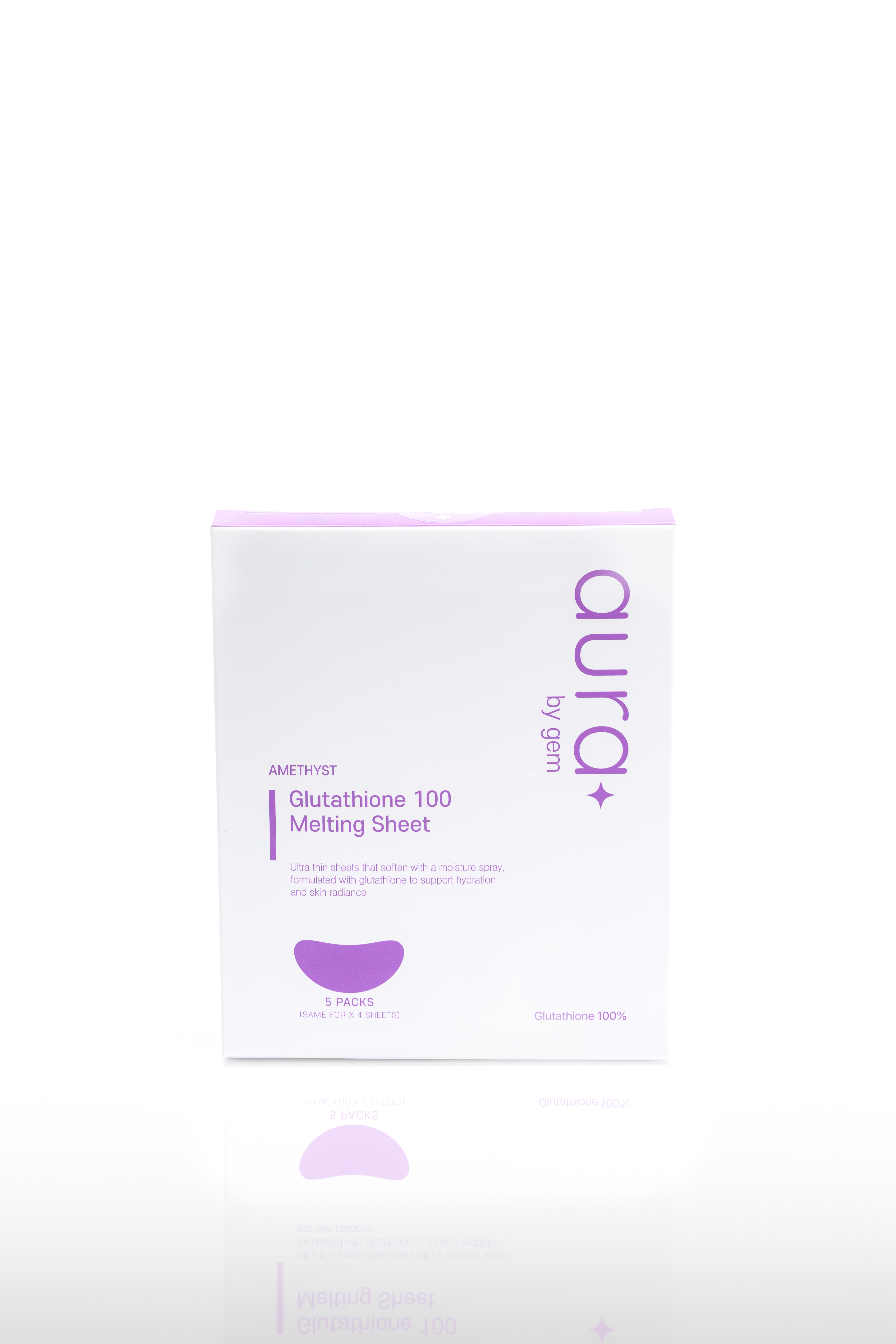 korean skincare glutathione EARTHNIQ Glutathione Radiance Mask Film – Korean Brightening Skincare for Even Tone, Glow & Hydration main image 0