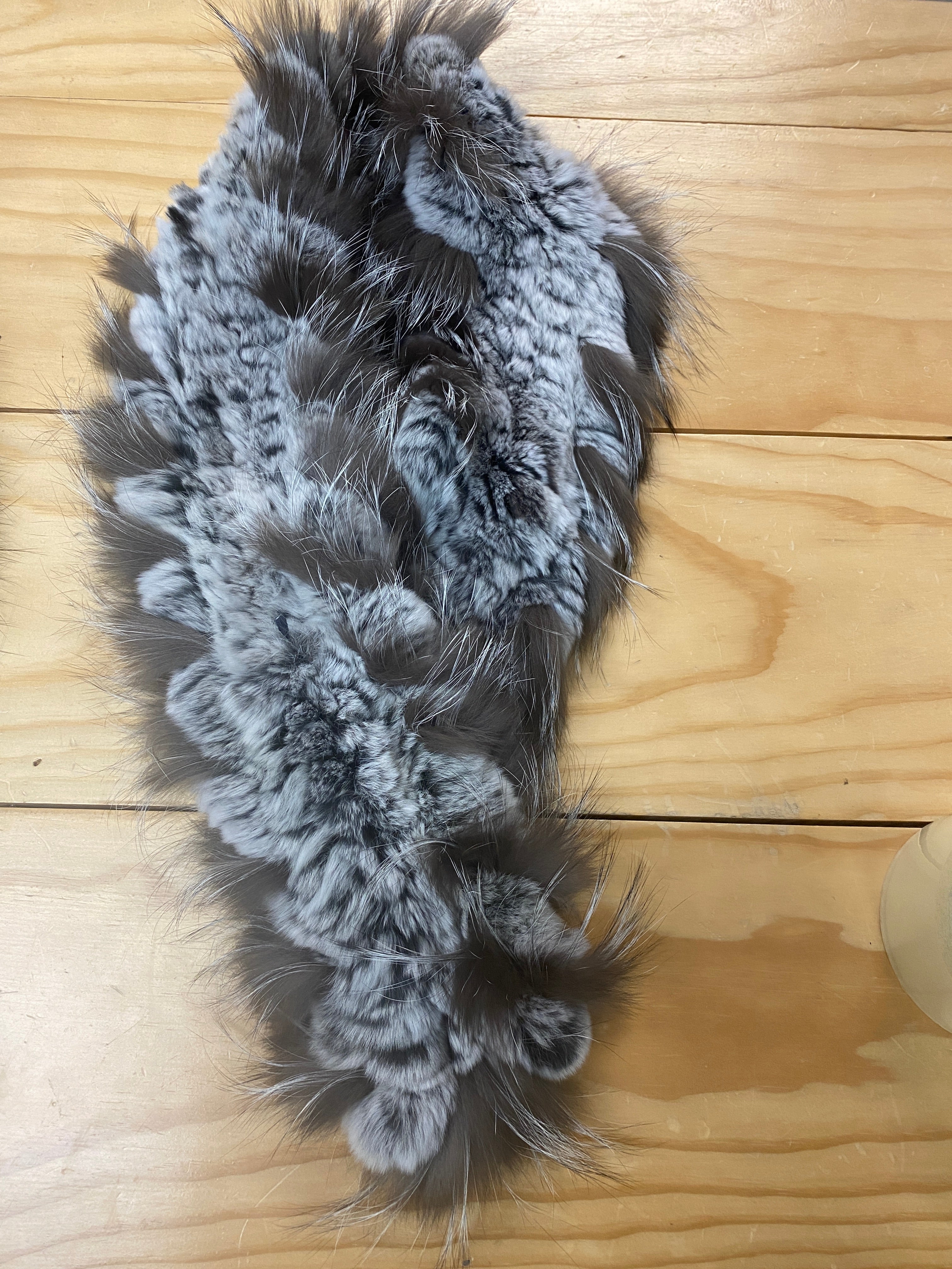 Fox & Rex Rabbit Fur Scarf - 3 Colors | Dakota Chappy