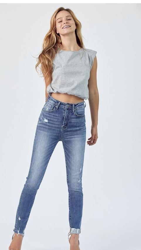 High Rise Vintage Risen jeans | Danbury 