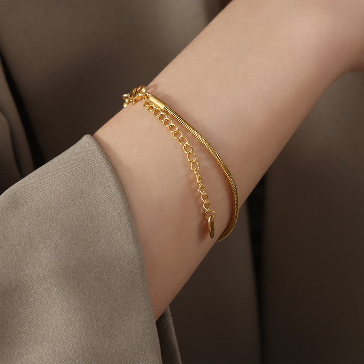 18K Gold-Plated Minimalist Bracelet *Final Sale*