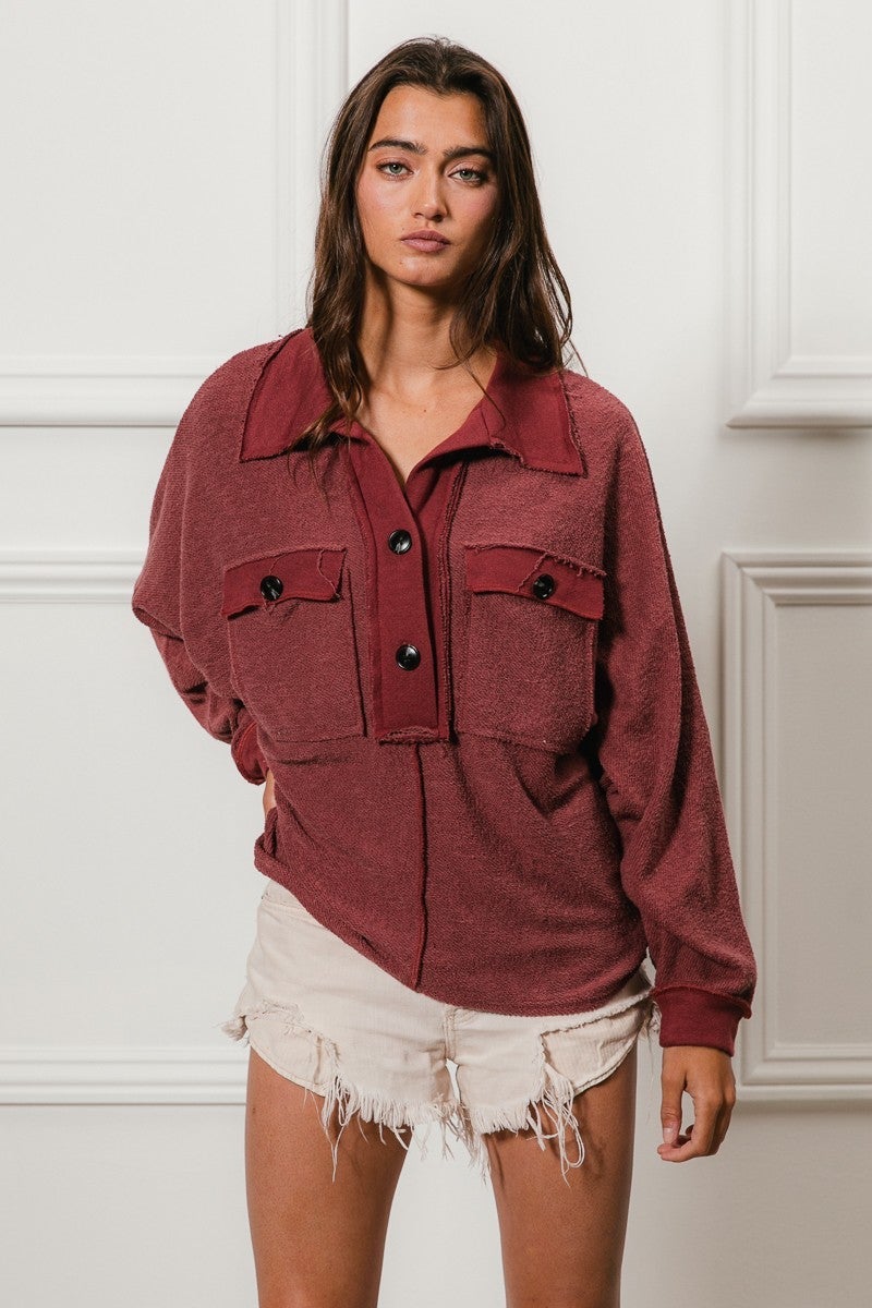 Bibiy. 　KATHERYNTWEEDTOP Bibiy. KATHERYNTWEEDTOP TOPS｜Bibiy.