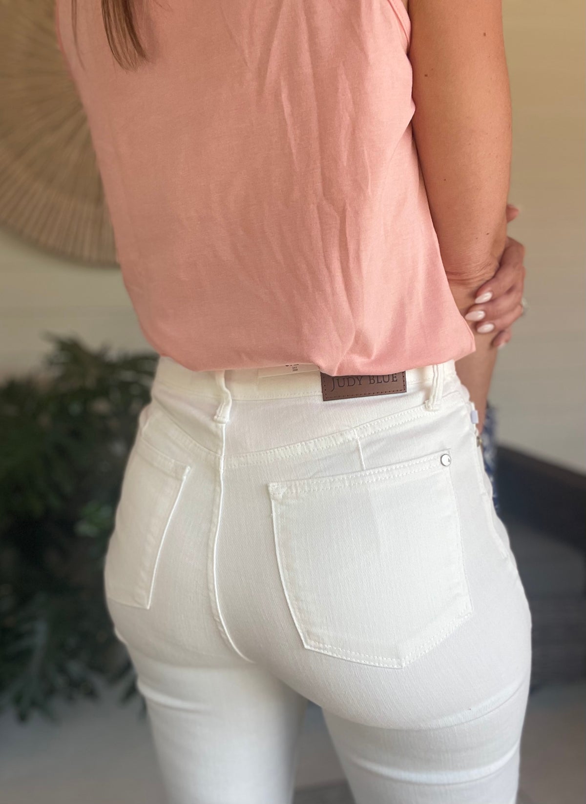 Judy Blue Full Size High Waist Side Slit Slim Bootcut Jeans Plus Size