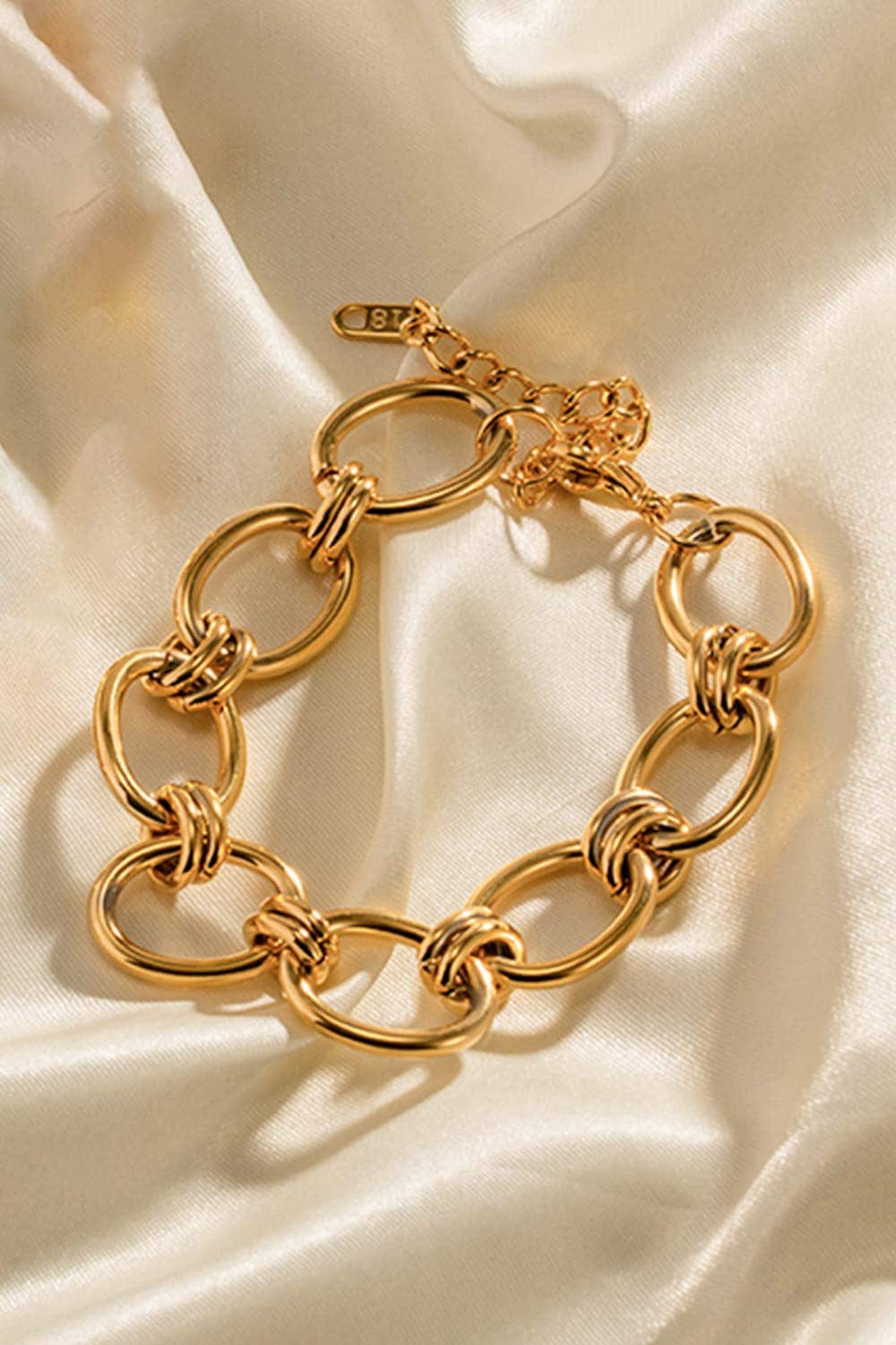 Chunky Chain Stainless Steel Bracelet *Final Sale*