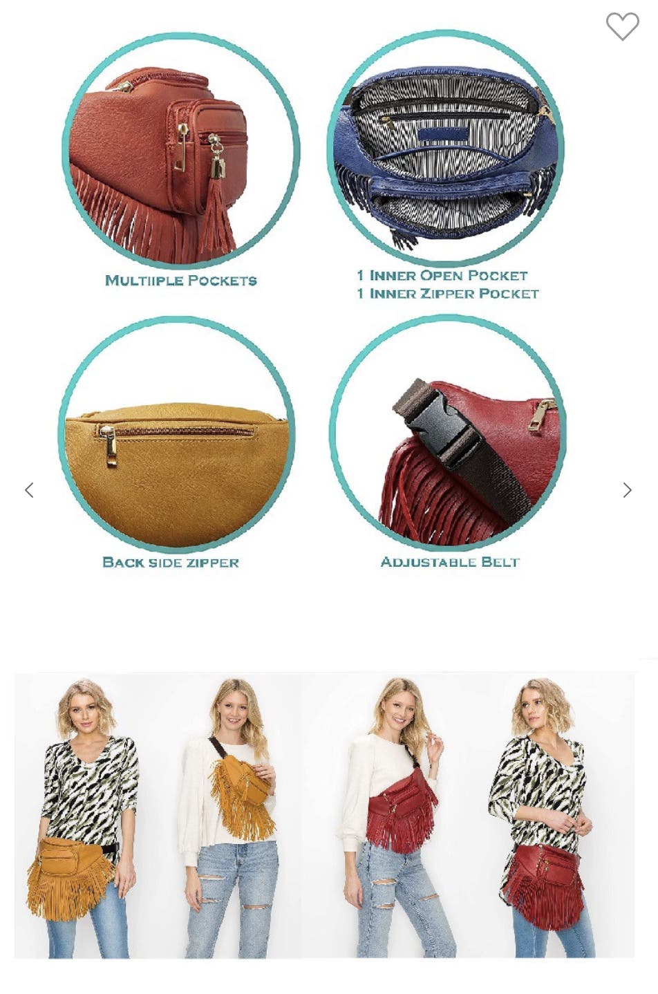 Rodeo Queen Belt Bag *Final Sale*