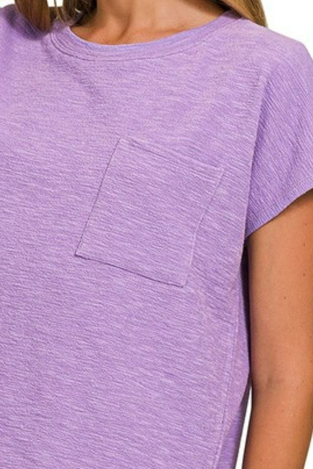 Zenana Round Neck Short Sleeve T-Shirt