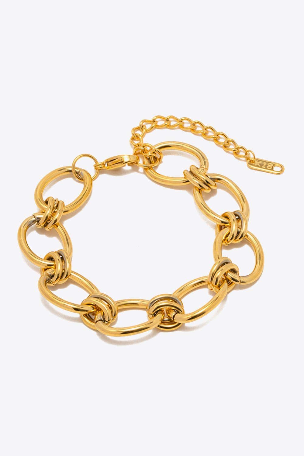 Chunky Chain Stainless Steel Bracelet *Final Sale*