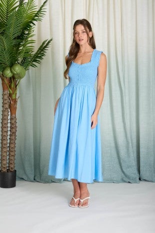 knee length dresses for ladies Deanna Midi Dress