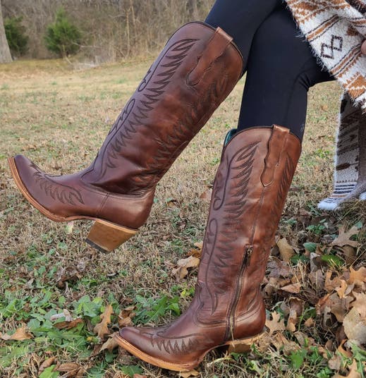 Corral knee high sales boots