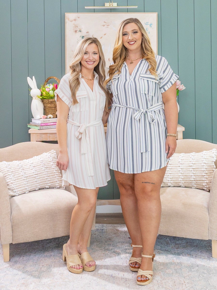belted short sleeve shirt dress Women's White Short Sleeve Belted Shirt Dress FineLook