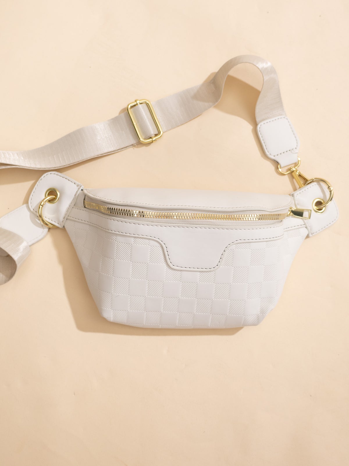 Zenana Vegan Leather Woven Crossbody Bag