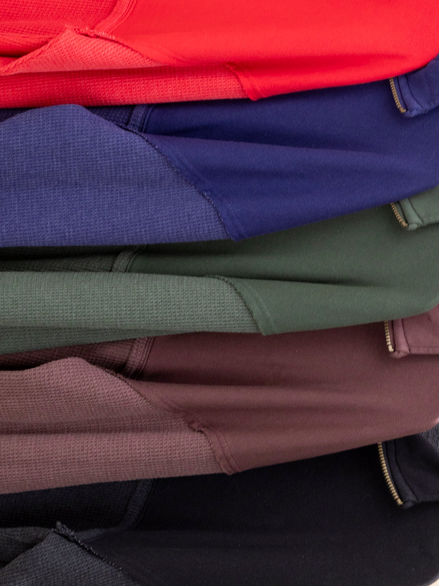 Quarter Zip Waffle Pullover by DD Design | S - 3XL *Final Sale