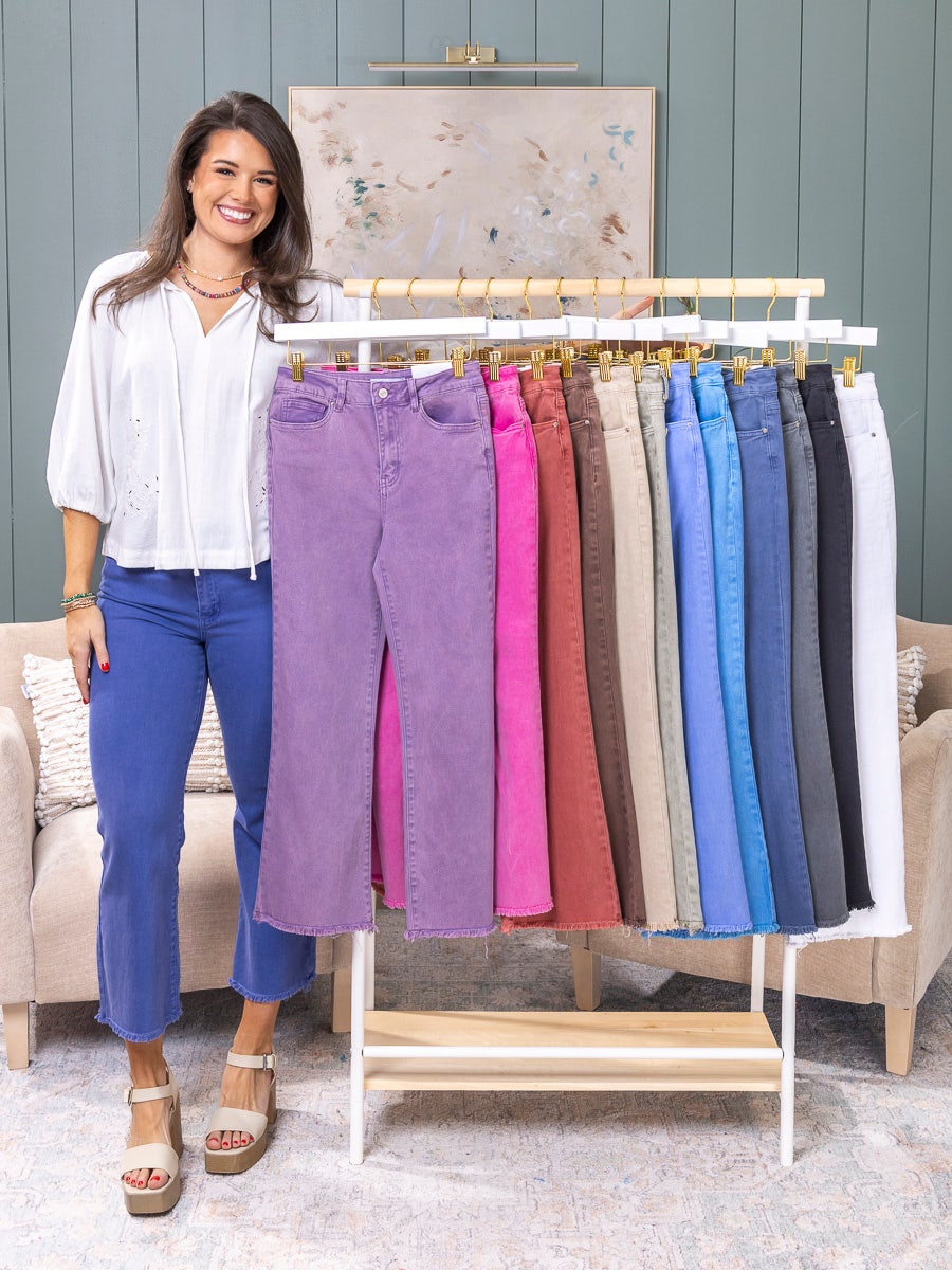 Zenana High Waisted Cropped Bootcut Pant | S - 3X | Great Fashion. Amazing  Deals. | Discount Divas Women's Clothing Boutique