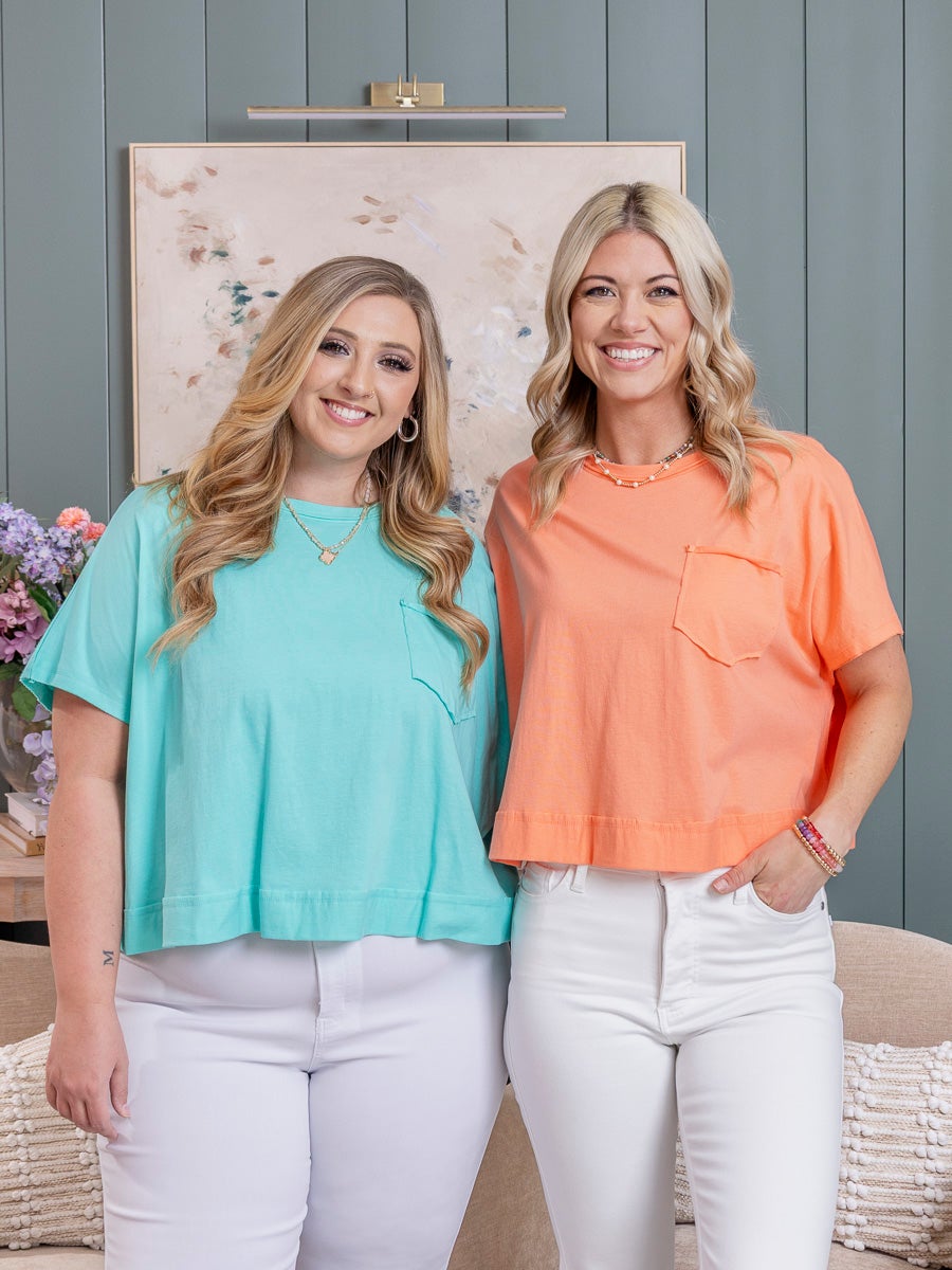 Zenana 100% Cotton Exposed Seam Boxy Top | S/M-L/XL | Great