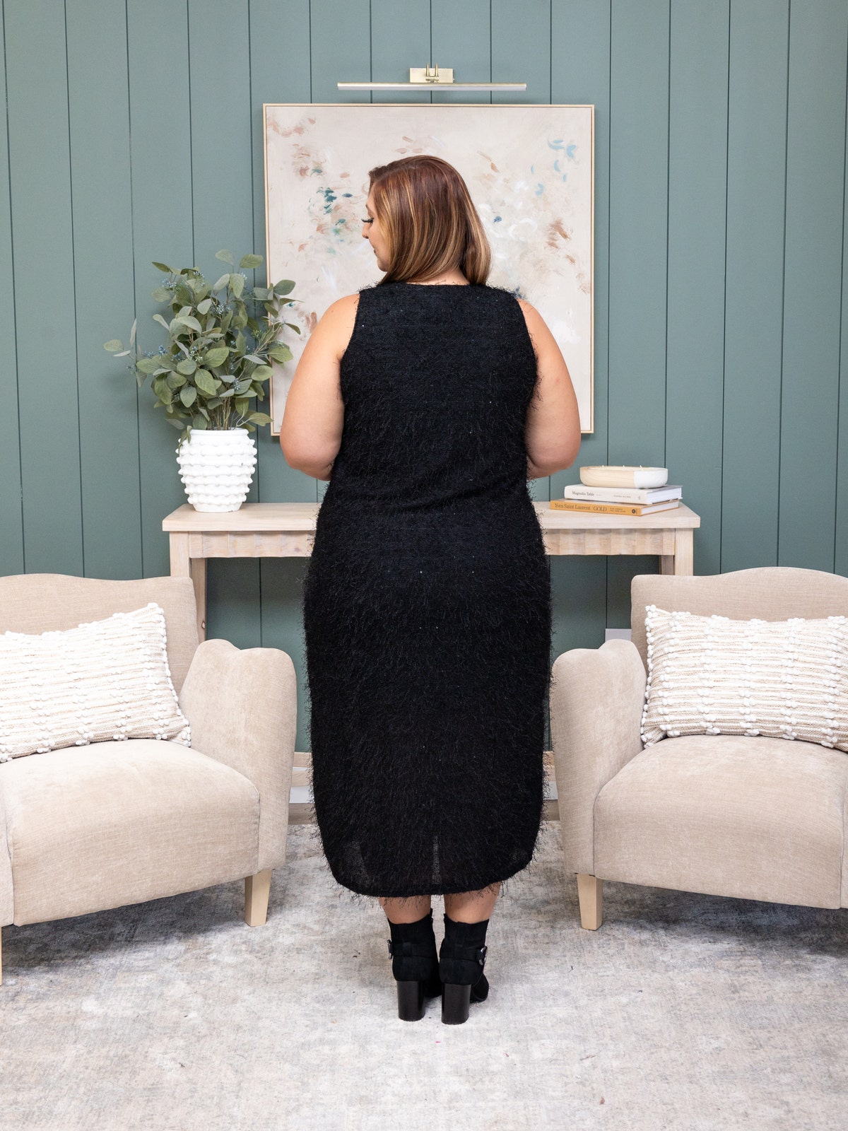 Sleeveless Mohair Maxi Dress | S - L Easel | Great Fashion. Amazing Deals.  | Discount Divas Women's Clothing Boutique