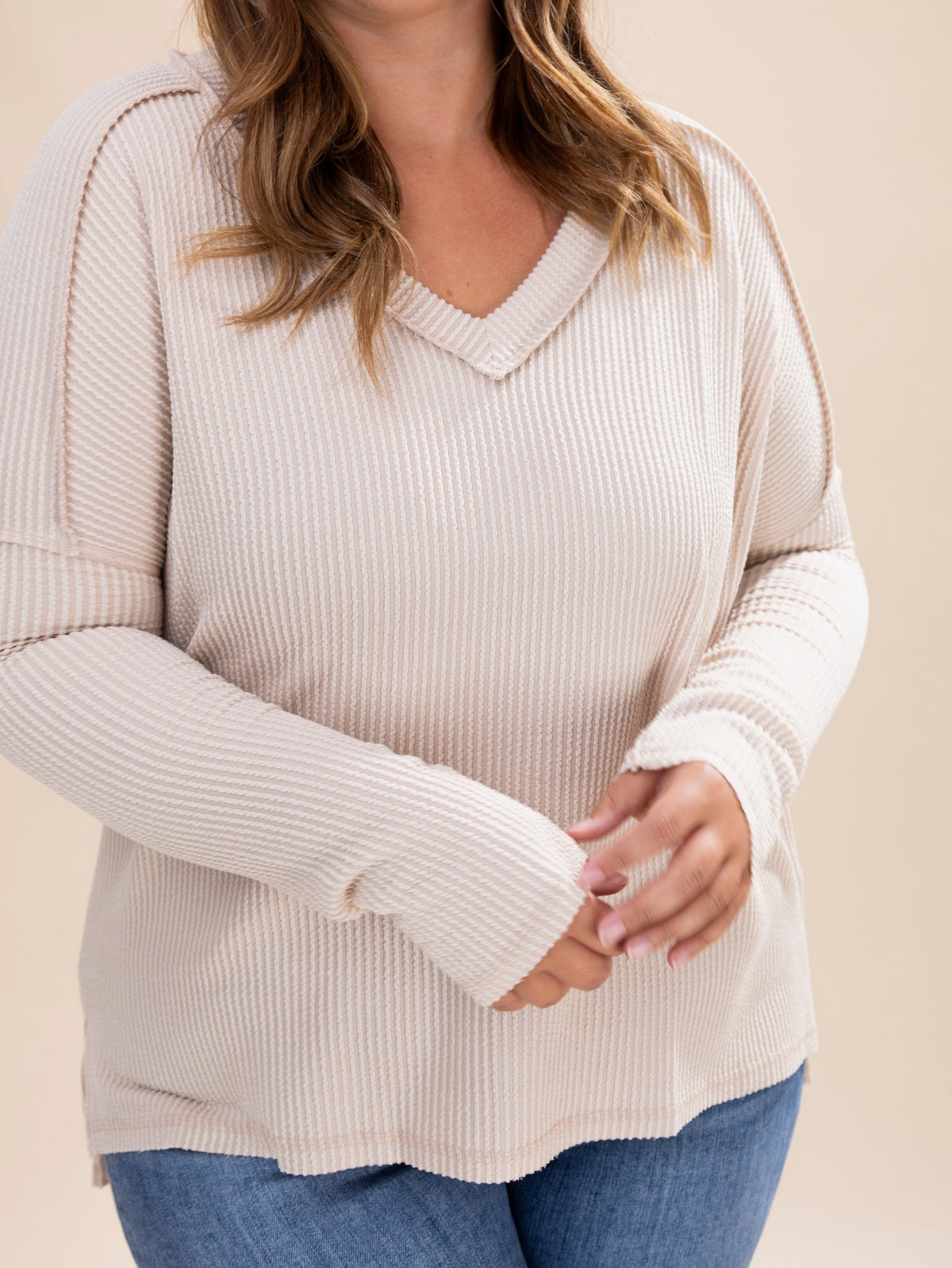 Zenana Raised Rib Puff Sleeve Top