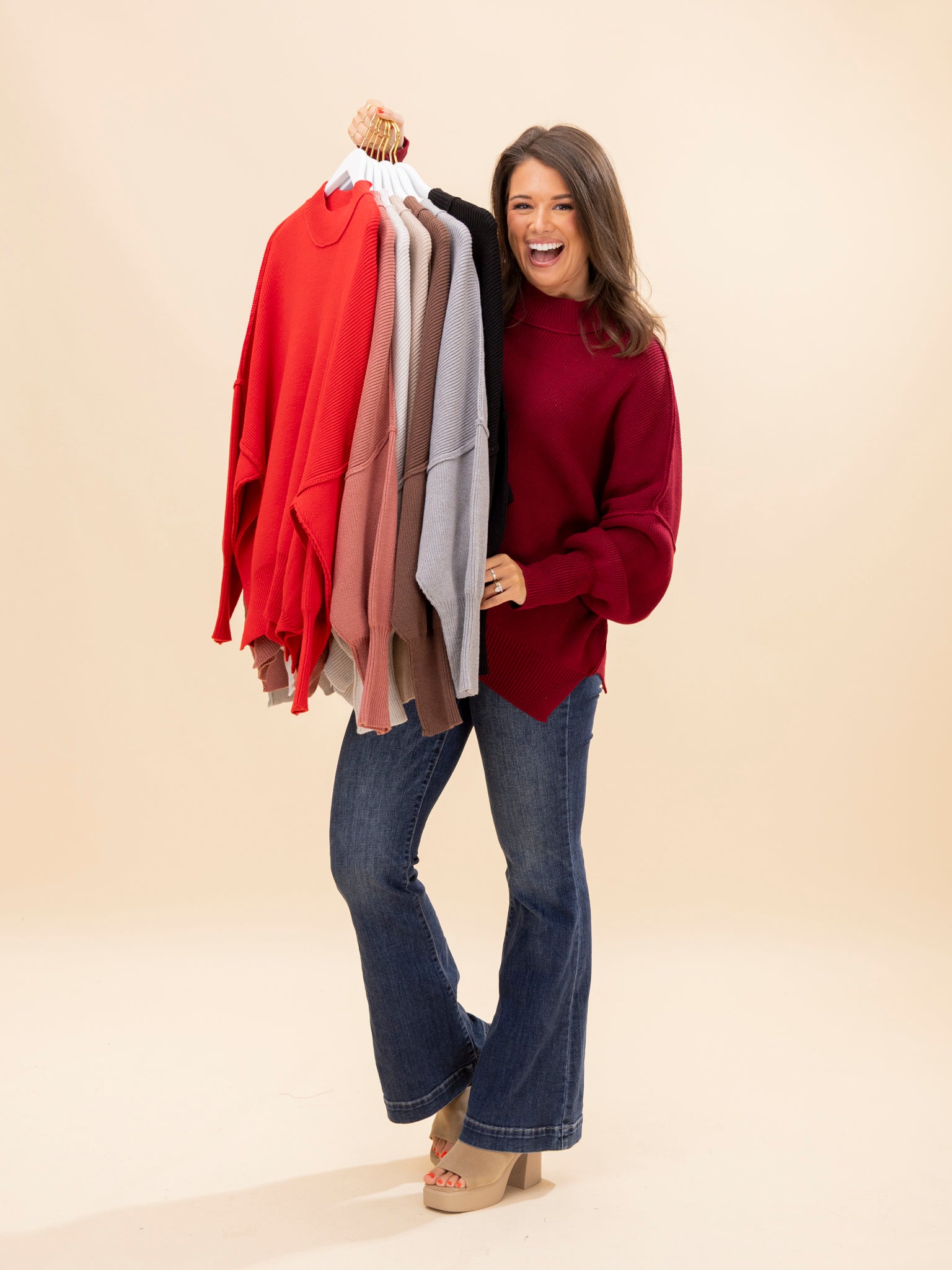 Zenana Side Slit Oversized Sweater | S/M-2X/3X | Great Fashion