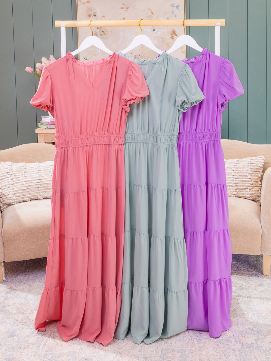 18 month old holiday dresses Mock Neck Shapewear Maxi Dress | Modal Slimming main image 1
