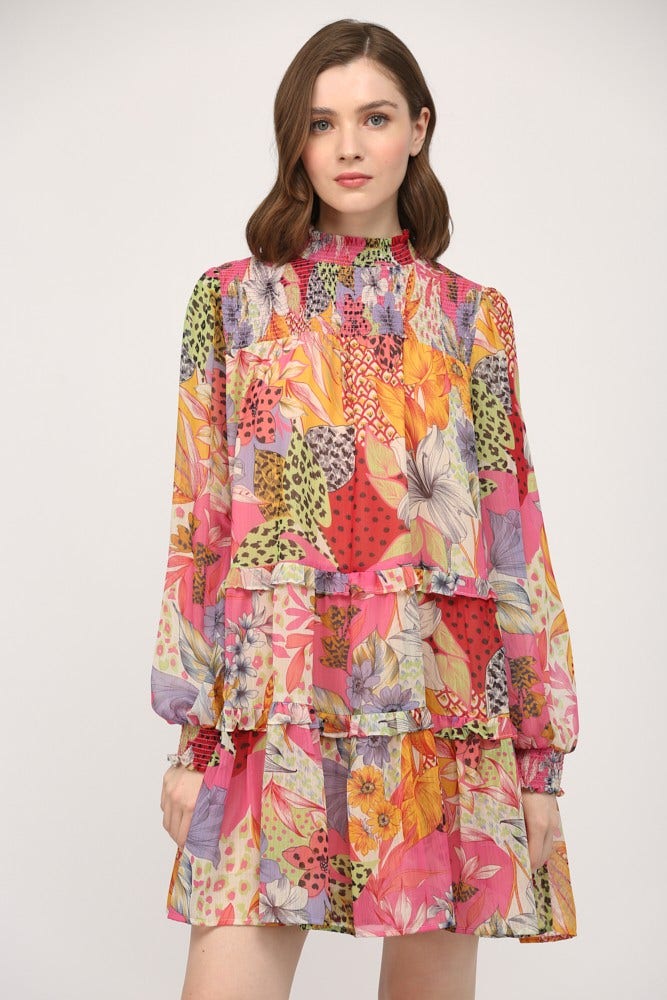 sachin and babi light blue dress Plus Size - Black Floral Chiffon Lace Maxi Dress main image 1