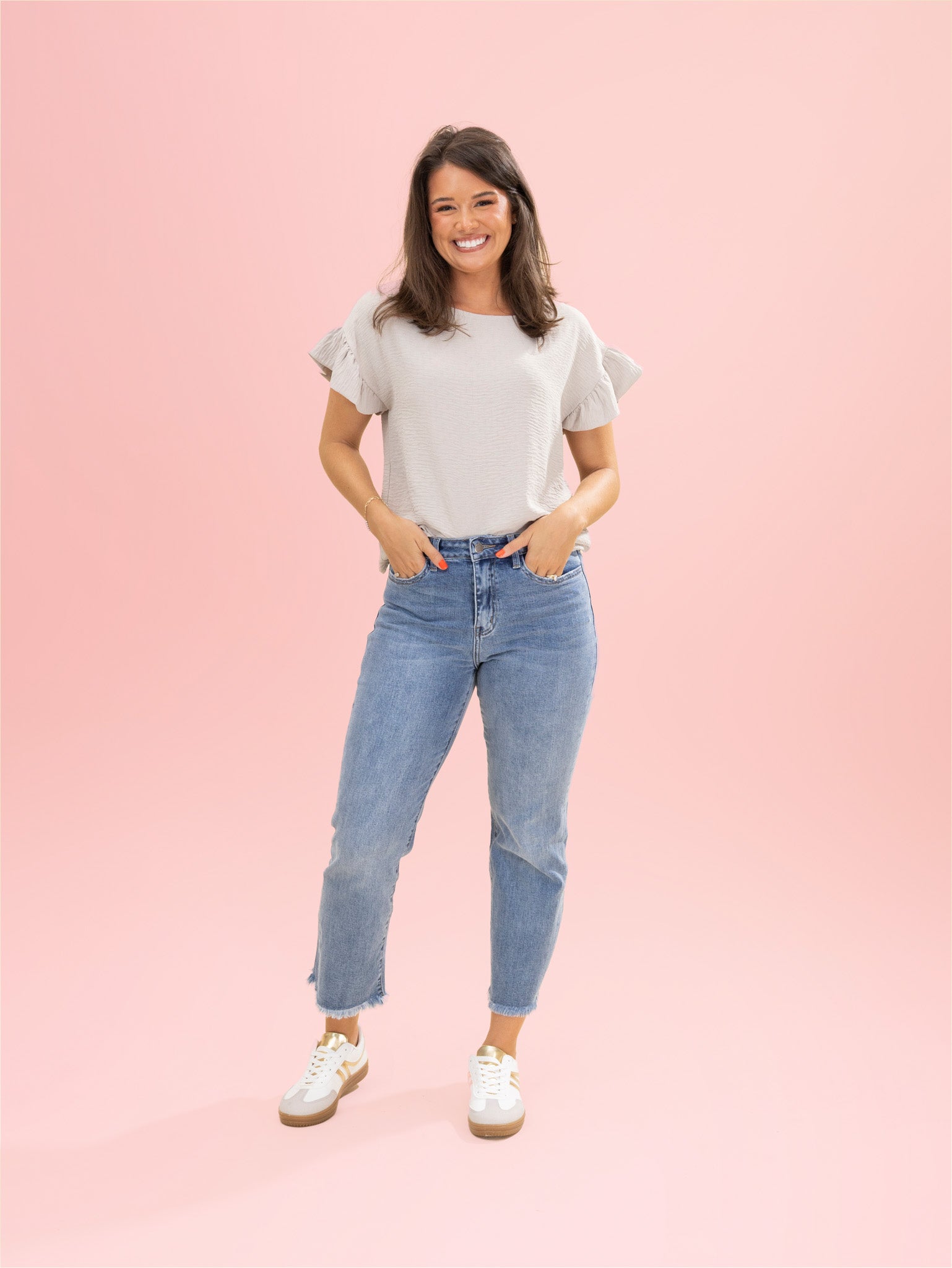Diva Denim High Rise Crop Straight Jeans | 0 - 20 | Great