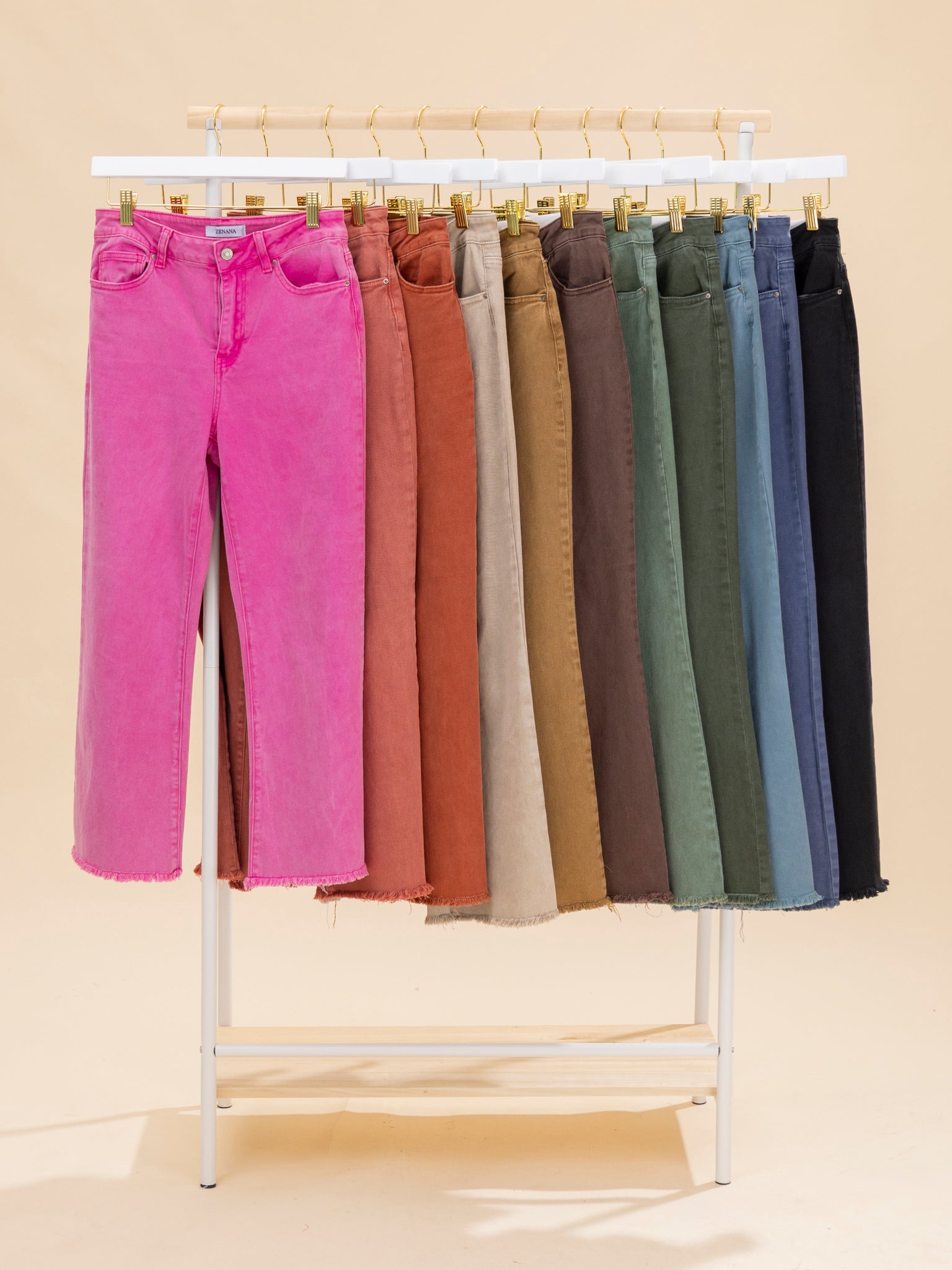 週末最終セール❣️美品⭐️digne high-waist pants 02 Z.02 HIGH WAIST STRAIGHT ANKLE JEANS - Blue | ZARA United States