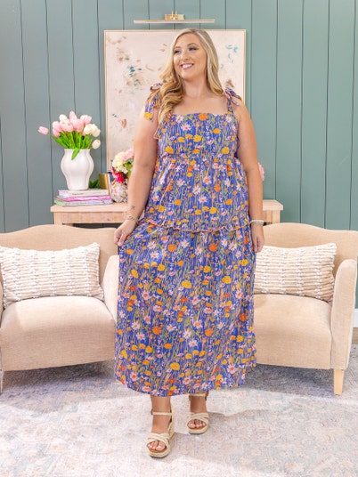 diva boutique maxi dresses Willow Reversible Knit Maxi Dress