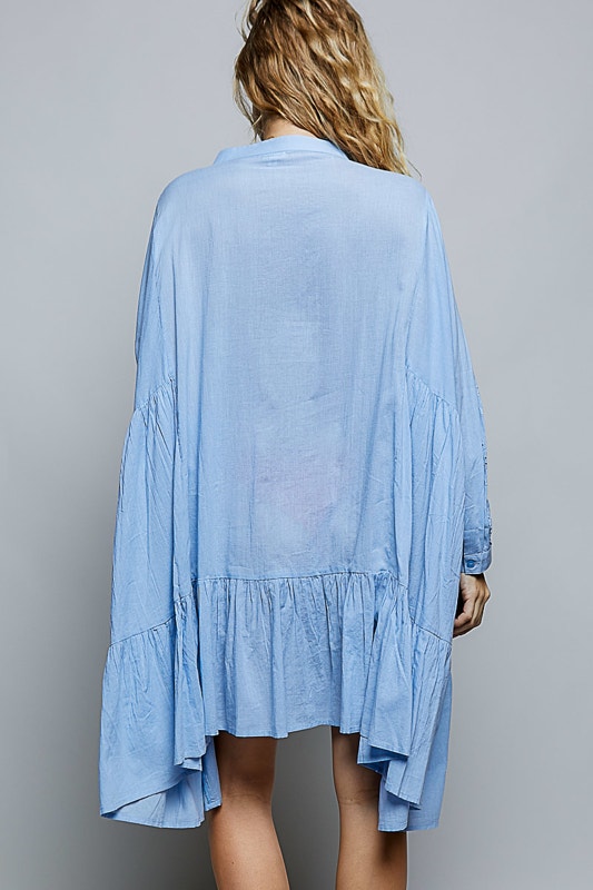Sky Blue Embroidered Eyelet Dress | Deep South Pout | Trendy Women's Clothing & Accessories New Arrivals Daily Sky Blue Embroidered Eyelet Dress | Deep South Pout | Trendy Women's Clothing & Accessories New Arrivals Daily