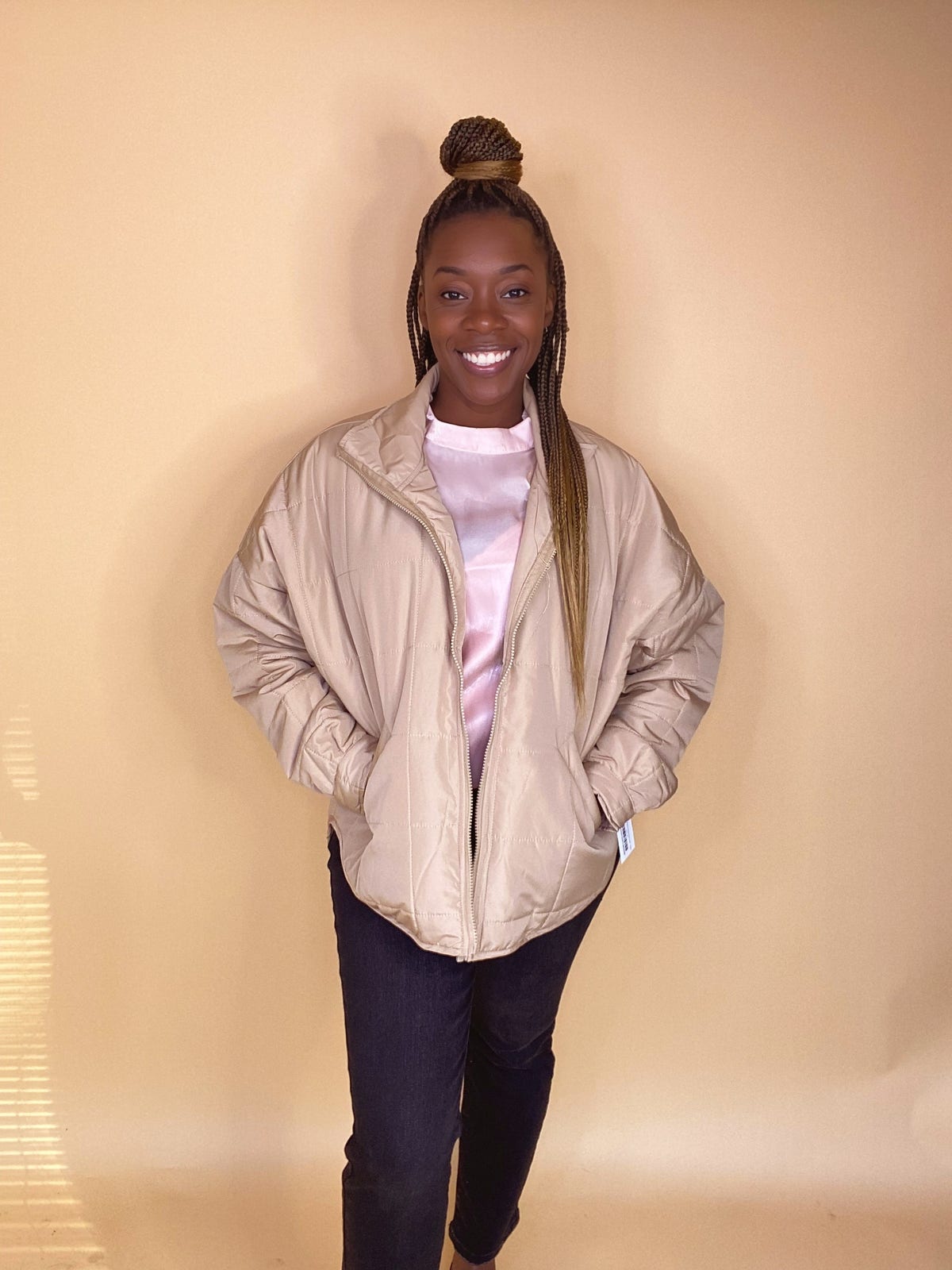 Ladies Jacket Princess Polly 7th Avenue Puffer Jacket Cropped