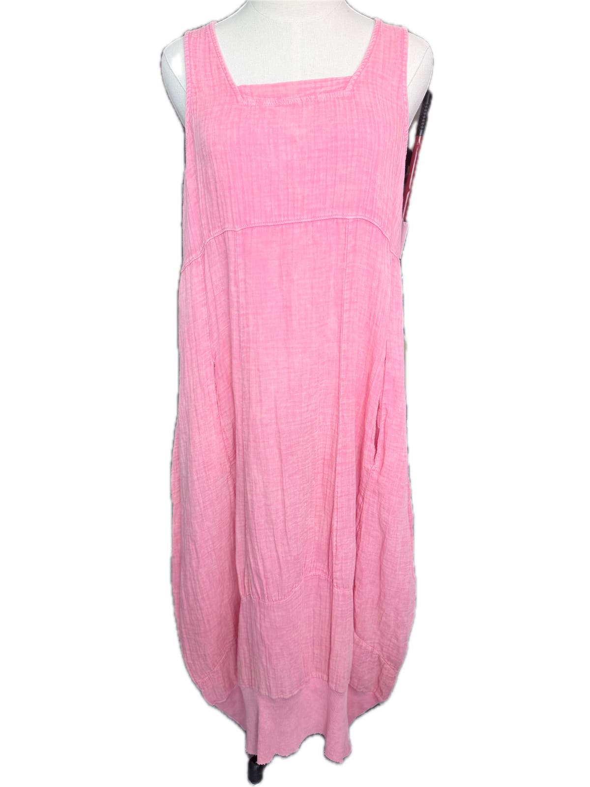 chinese dress ladies The White Low Back Linen Tank Dress