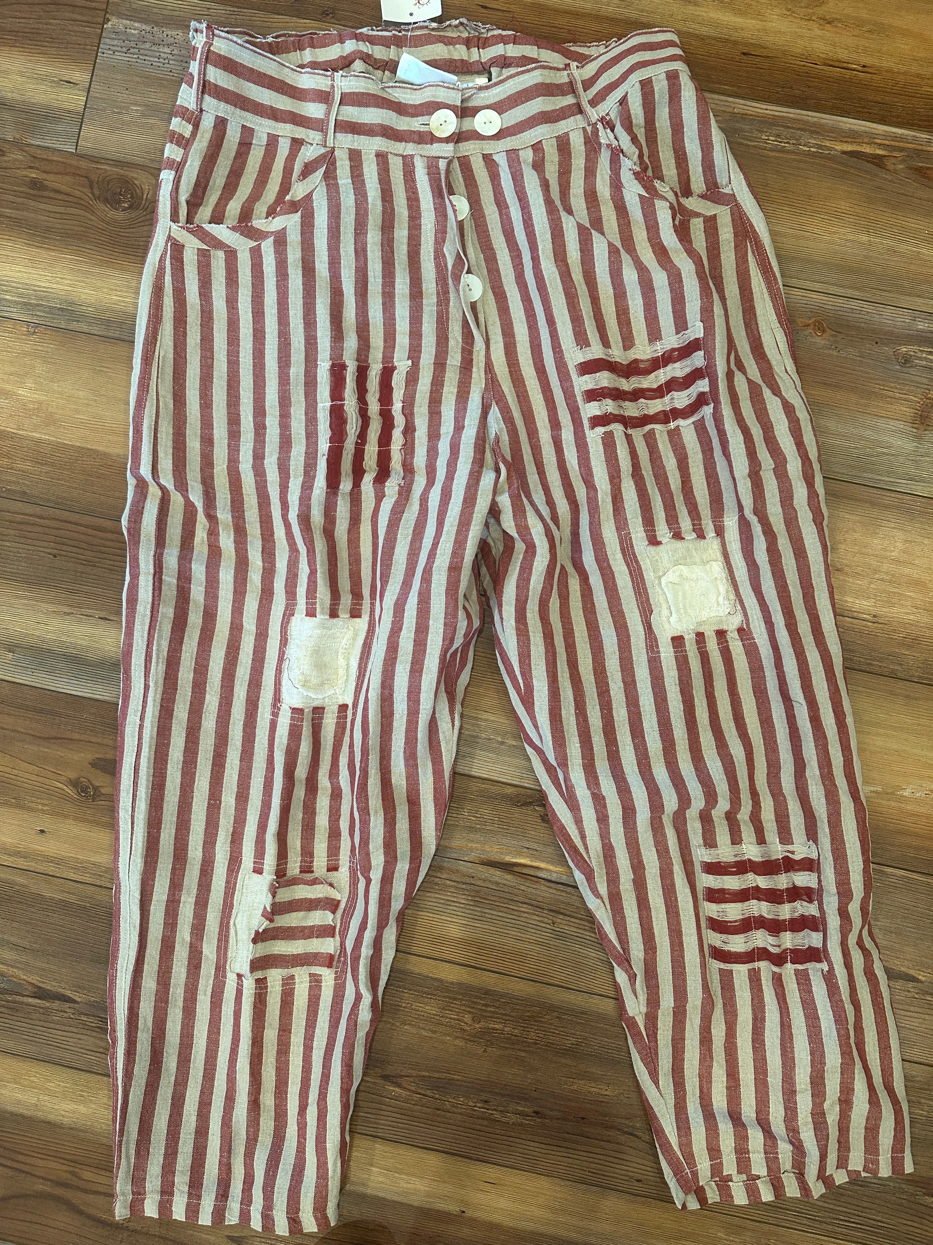 poppy LACE BERMUDA PANTS (STRIPE ） 06881557645-e1.jpg?ts=