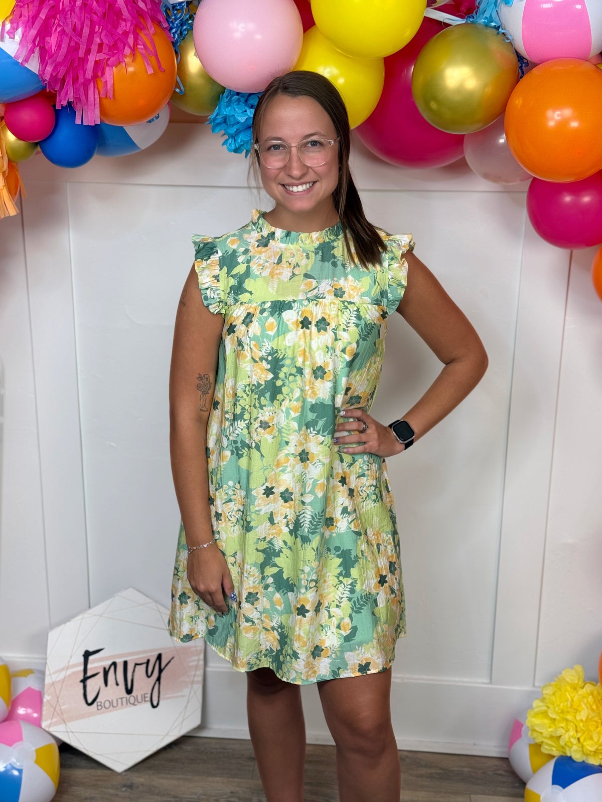 Won't Fade In Dress - Sage *Final Sale* | Shop Envy Boutique | Official Site