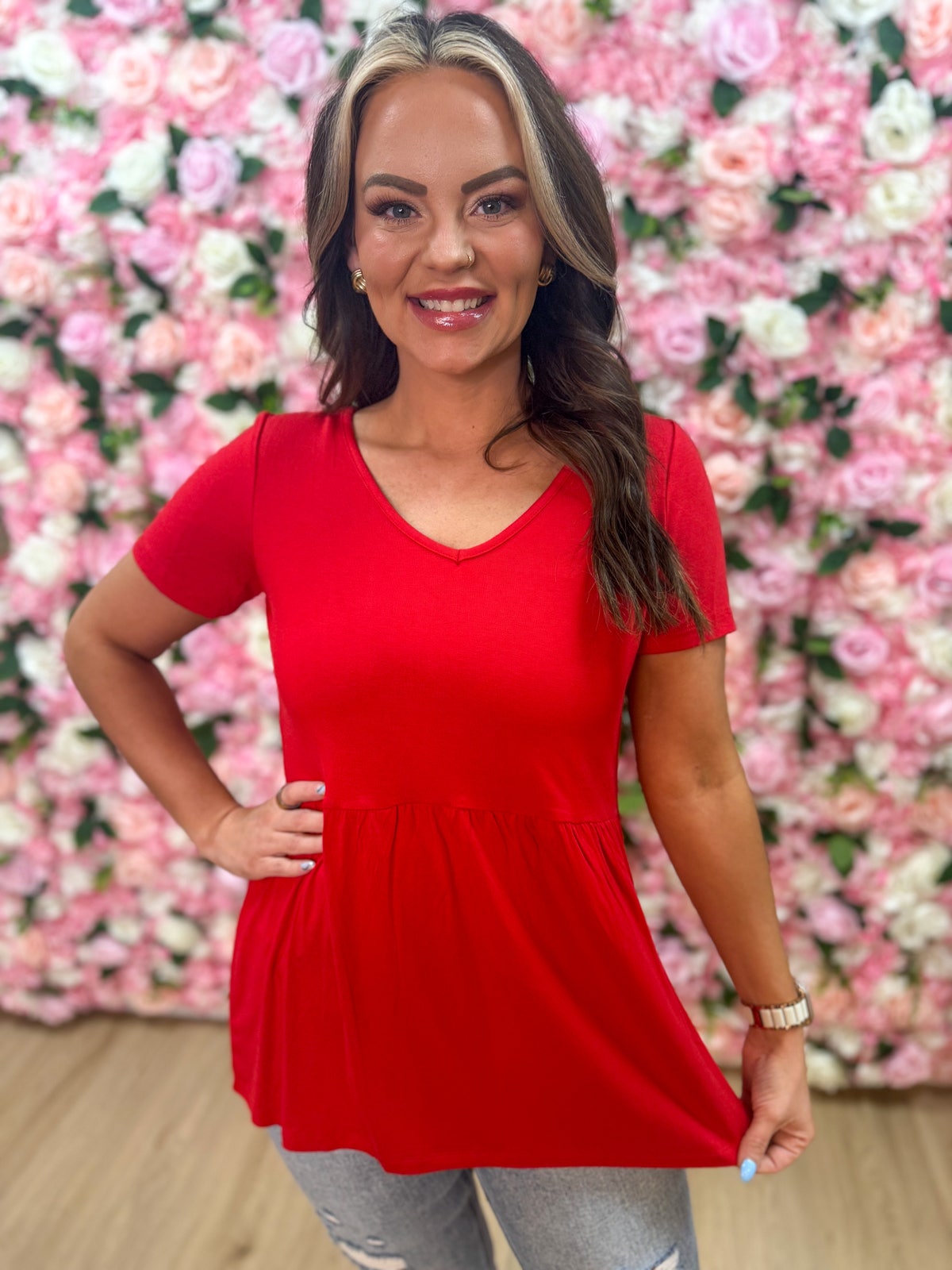 Sarah Ruffles Everlee Addison Boutique