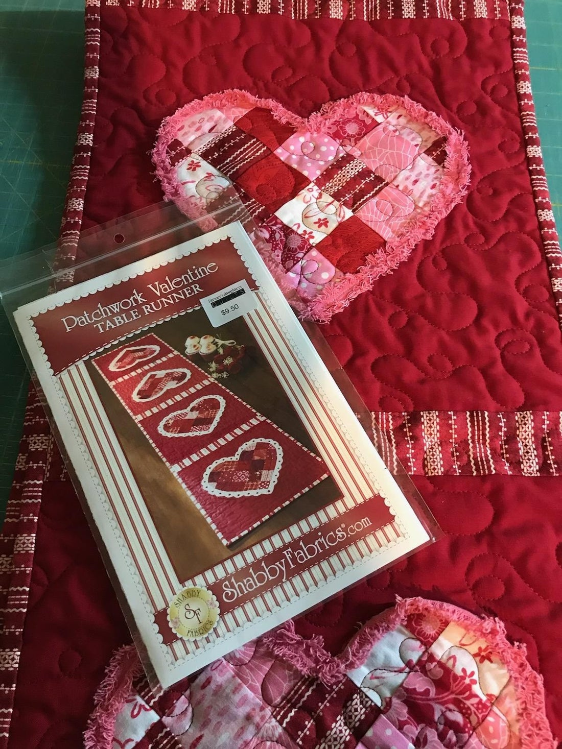 Easy pieced table runner series Farmer's Daughters Quilts