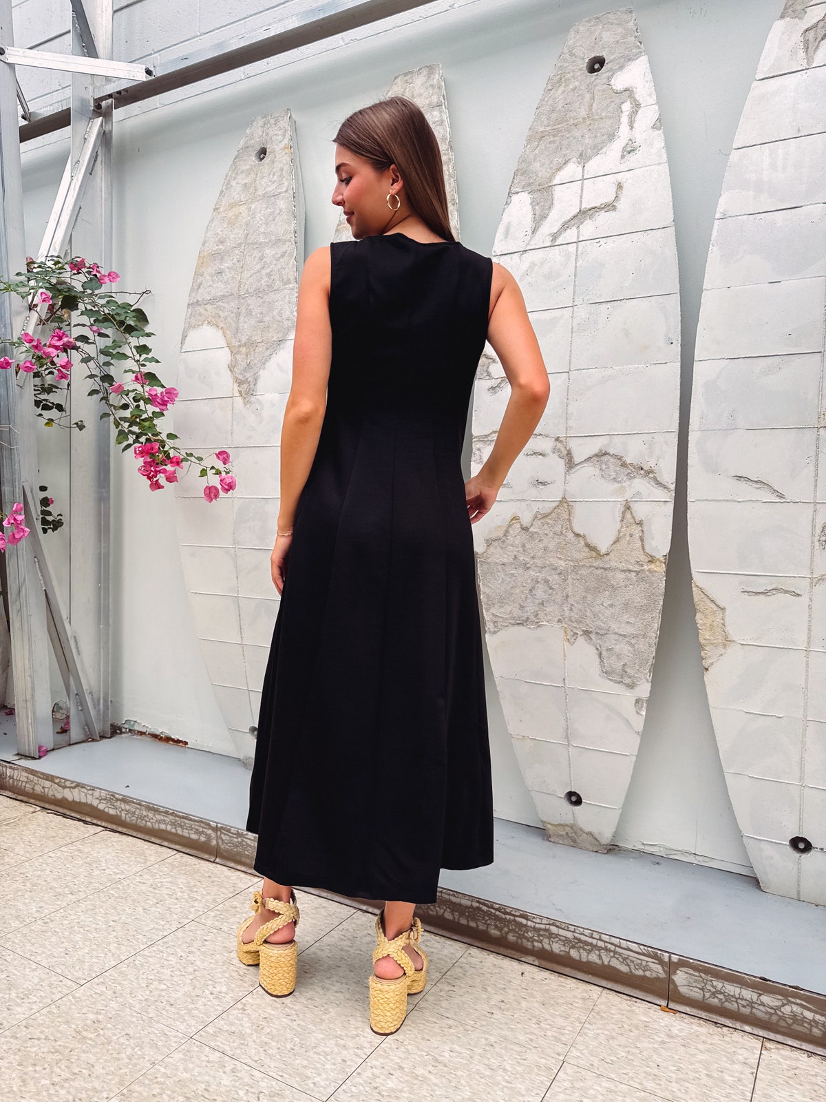 knee length dresses for ladies Ramy Brook Audrey Dress - Black