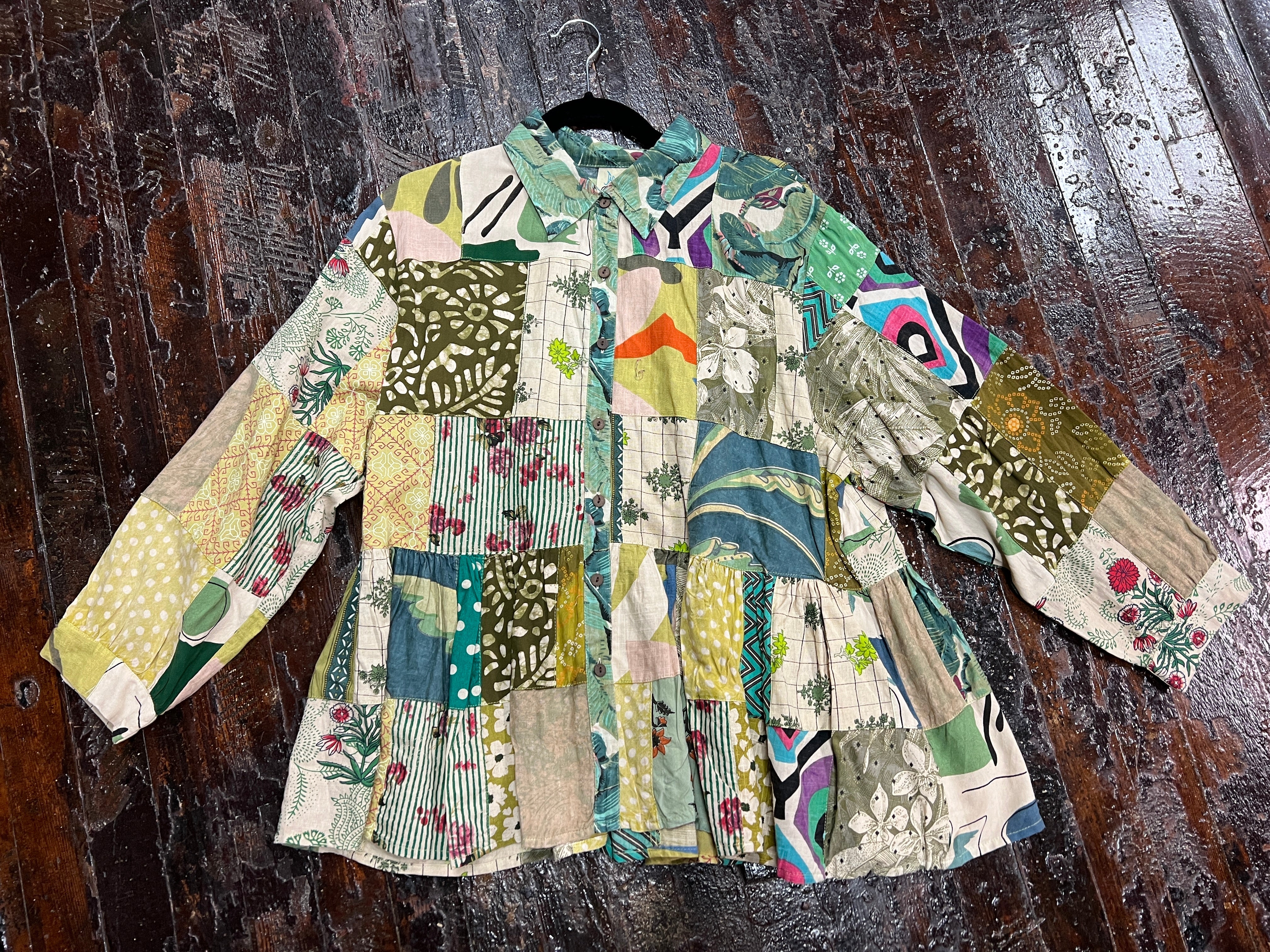 Jaded Gypsy ~ Patchwork Sunrise Top | Frou-Frou Collection