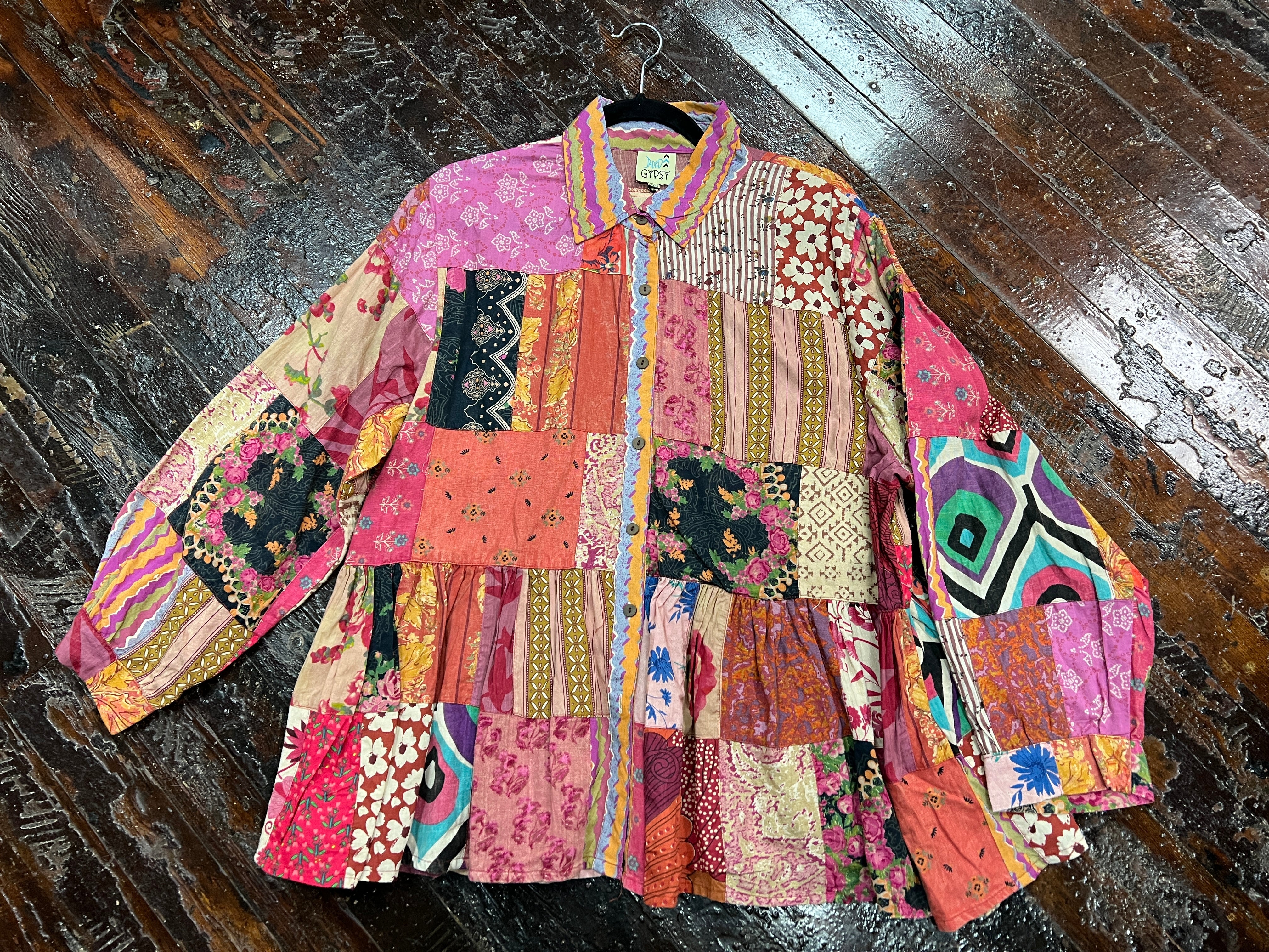 Jaded Gypsy ~ Patchwork Sunrise Top | Frou-Frou Collection