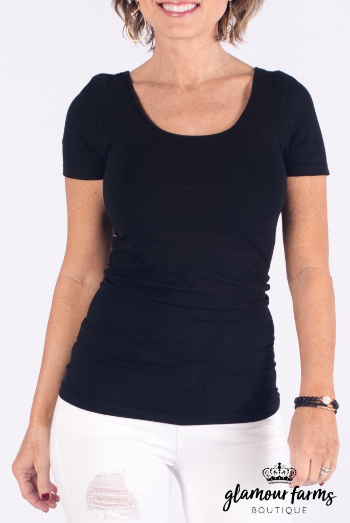 sku004m | Ahh-mazing Short Sleeve Shaper