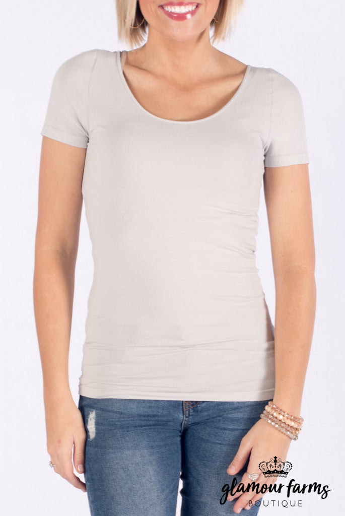 sku004m | Ahh-mazing Short Sleeve Shaper