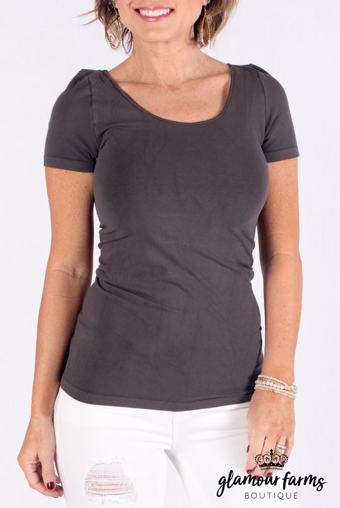 sku004m | Ahh-mazing Short Sleeve Shaper